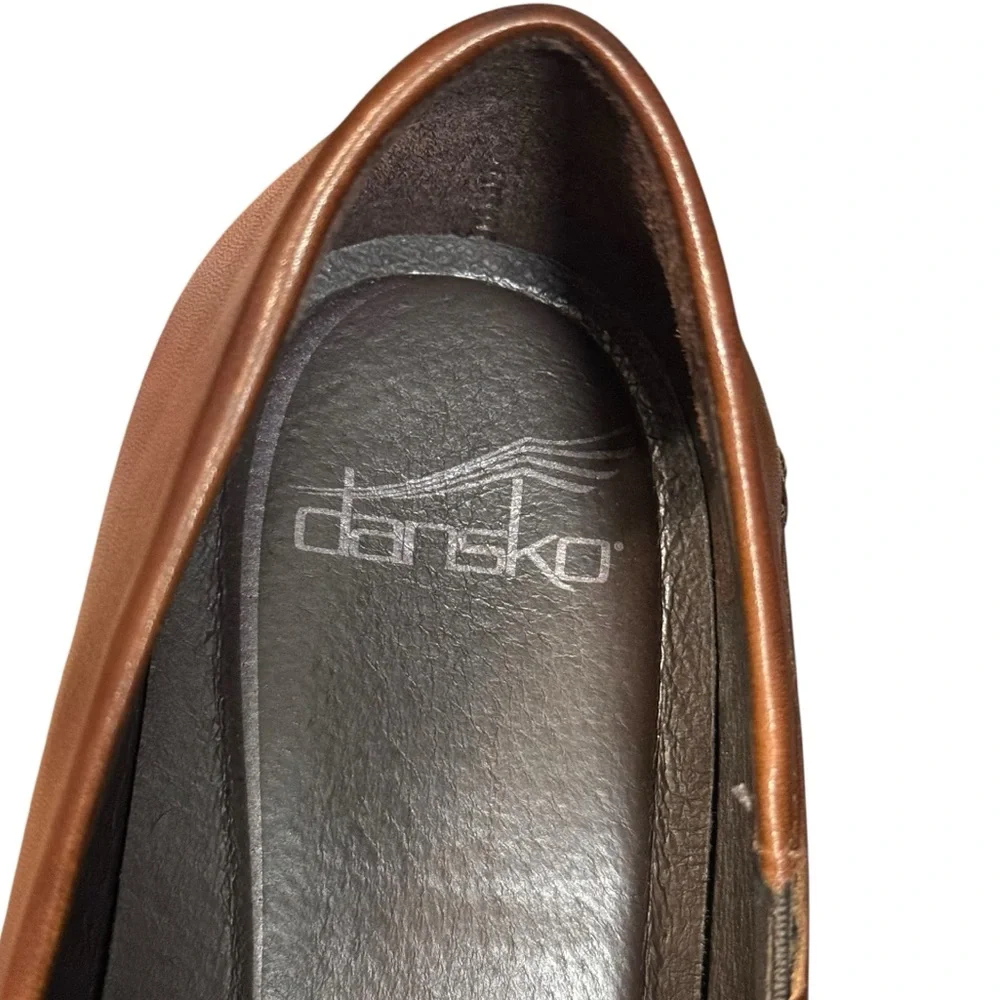 Dansko slip leather
